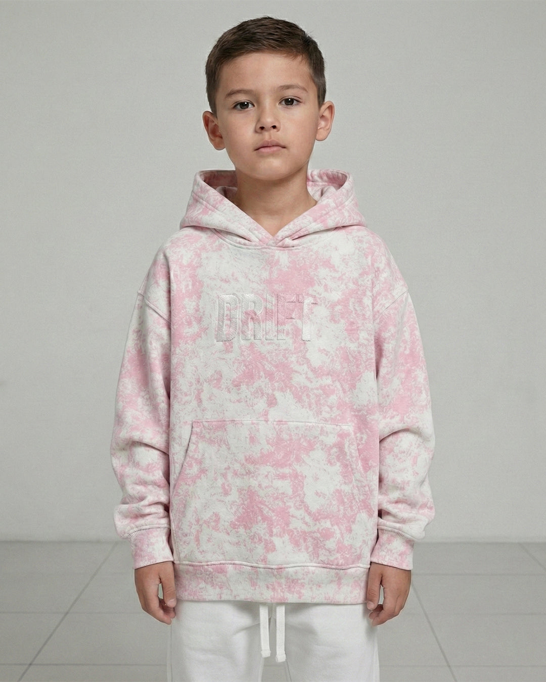 story tidie pink hoodie