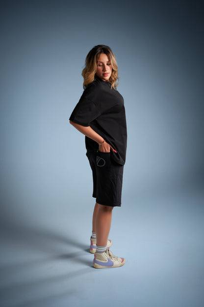 cairo black tee