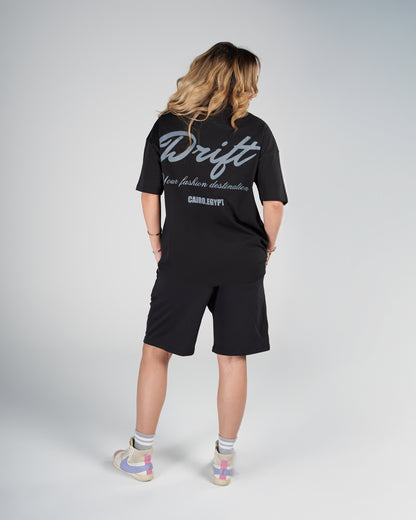 cairo black tee