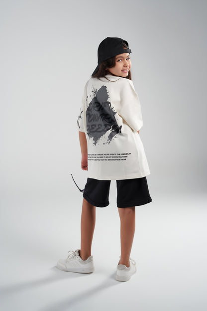 freedom white tee
