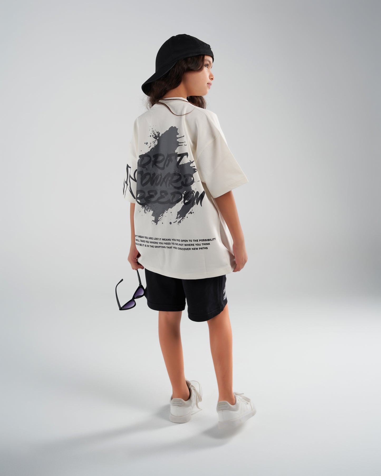 freedom white tee