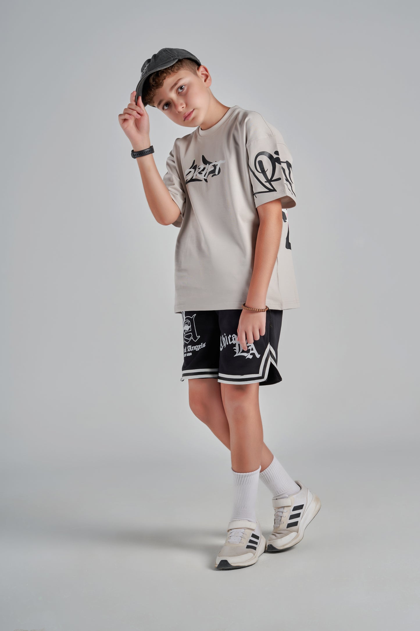 power silver tee