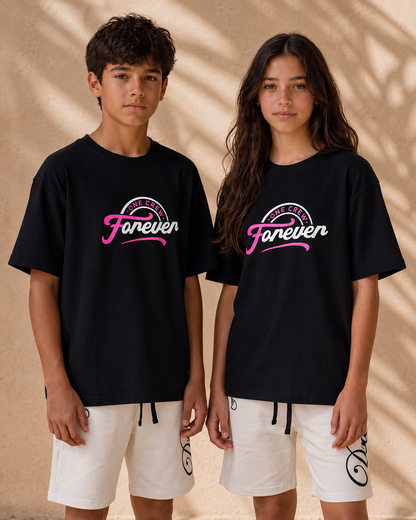 crew black tee