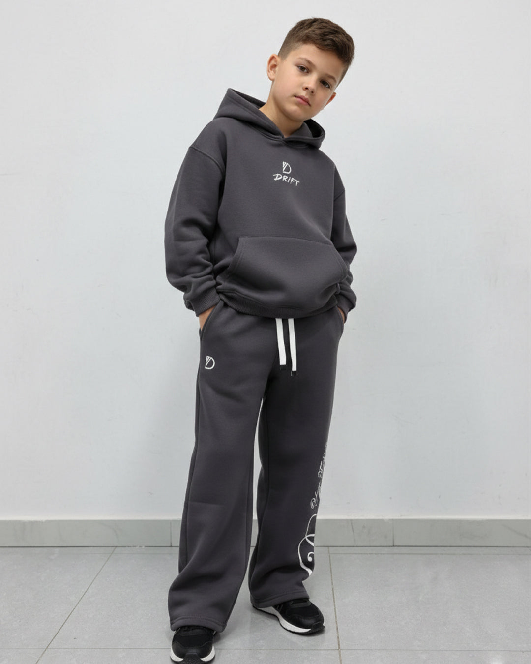 destination dark grey sweatpants