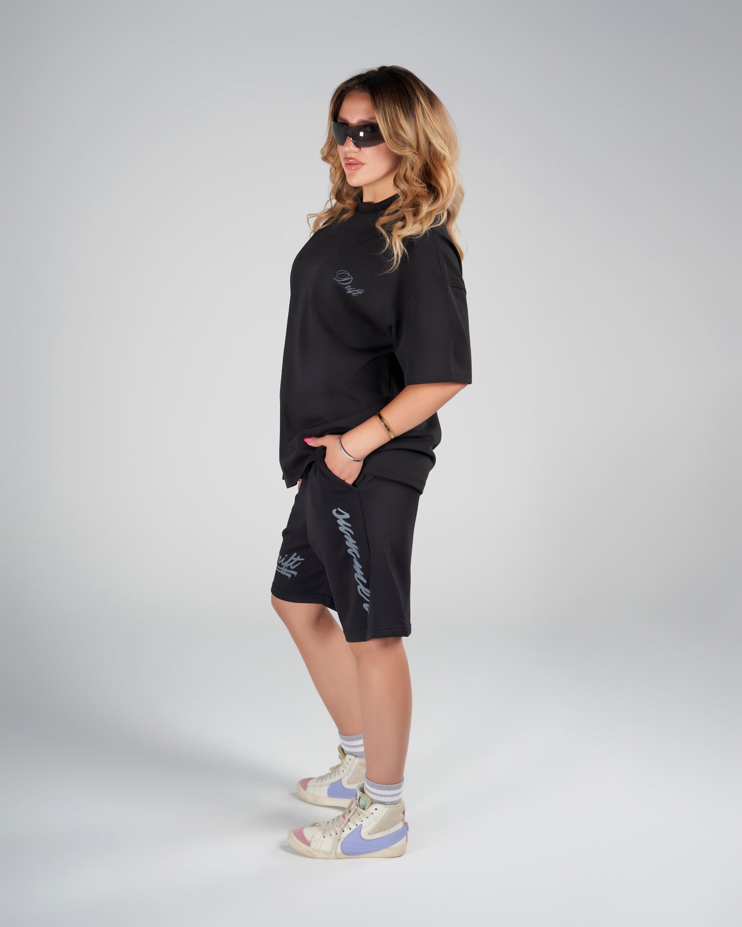 cairo black tee