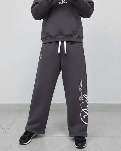 destination dark grey sweatpants