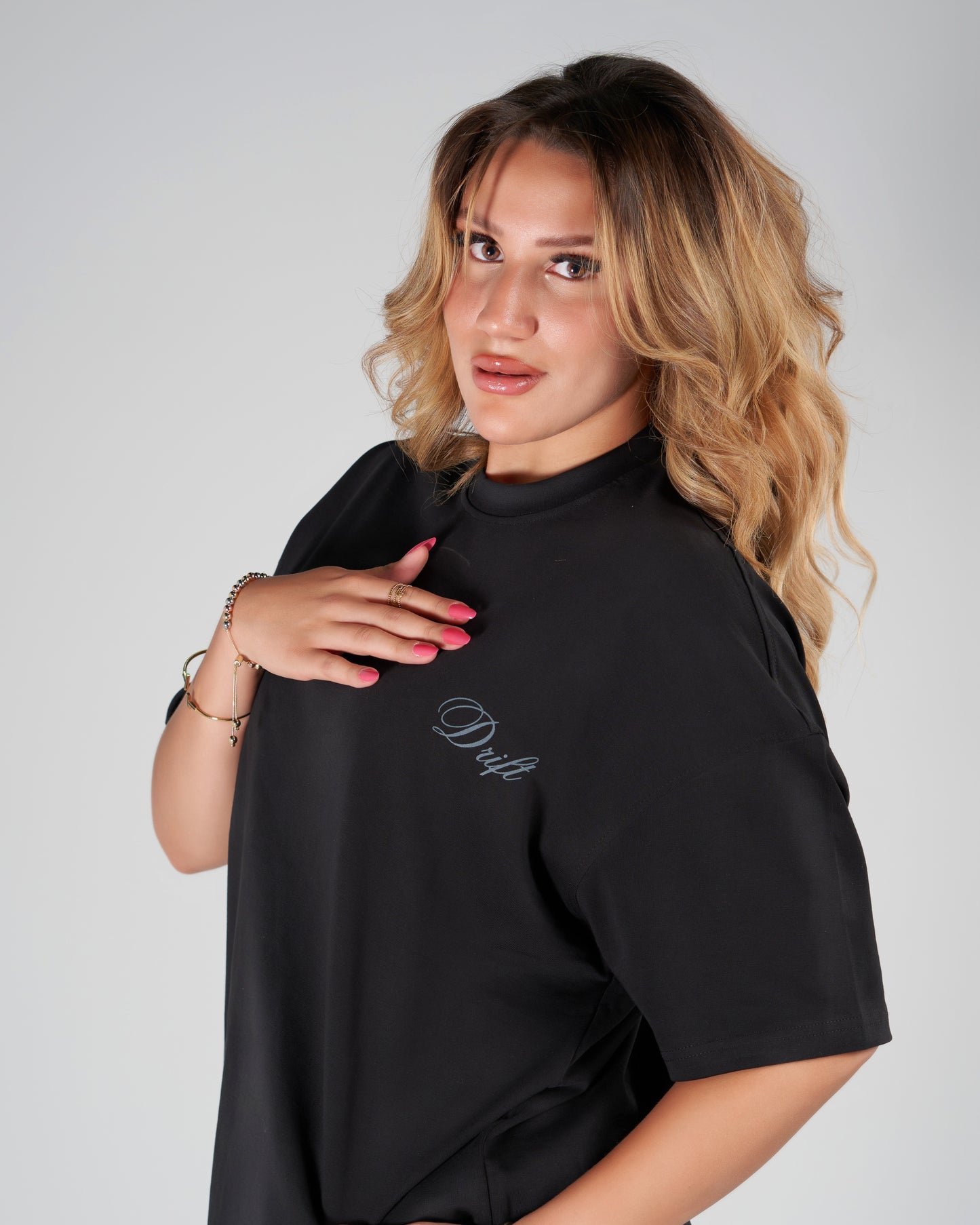 cairo black tee