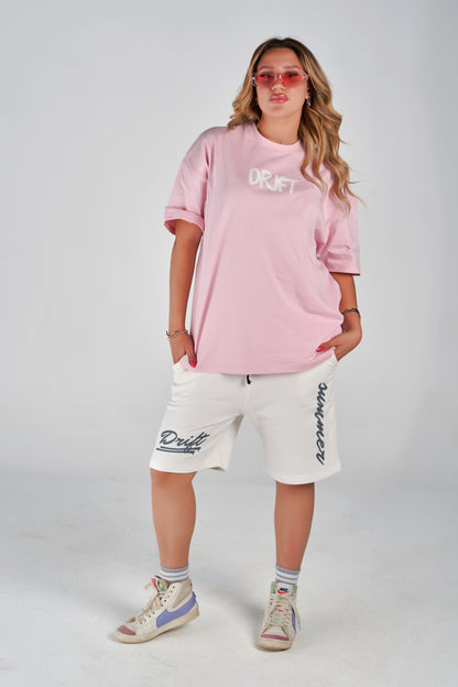 fear pink tee