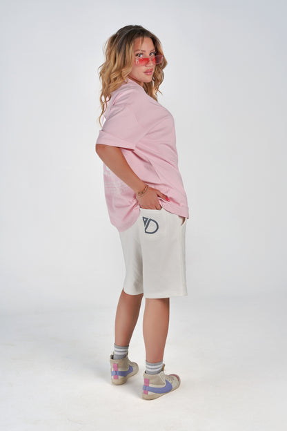 summer white short