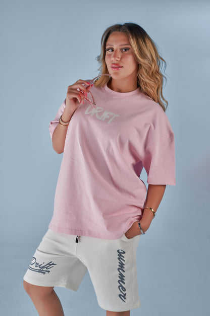 fear pink tee