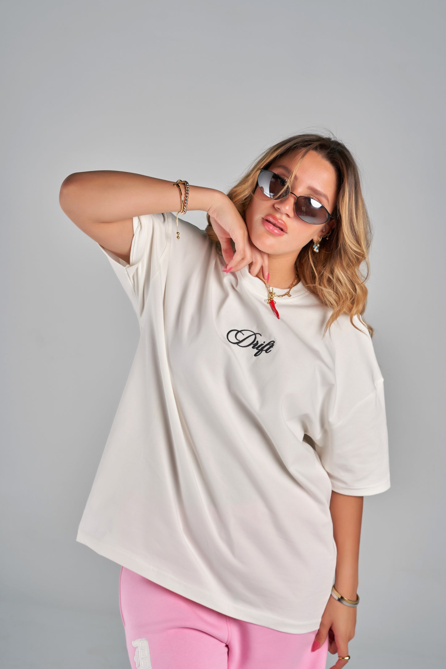 creation white tee