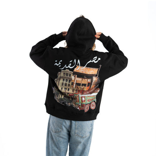 ancient egypt black hoodie