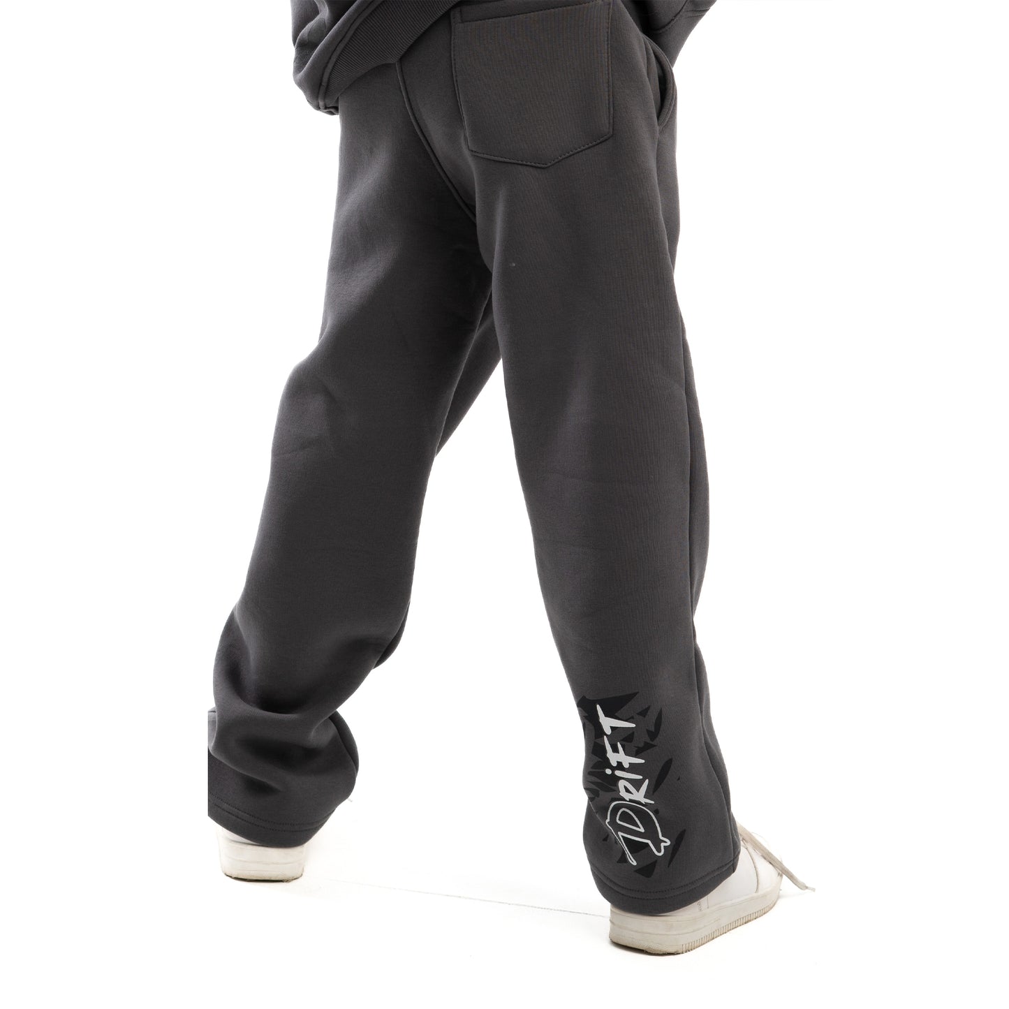 believe dark grey sweatpants