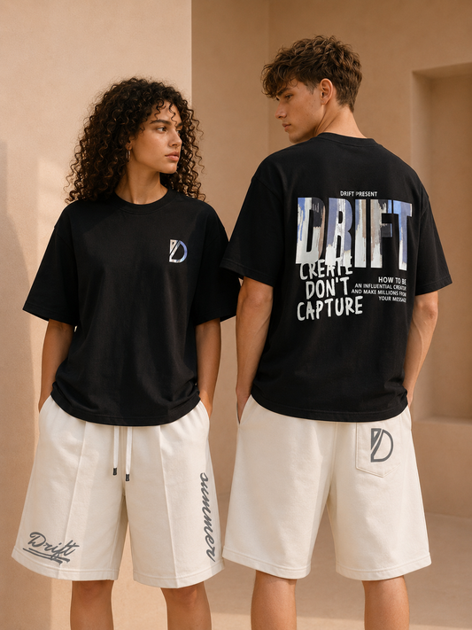 creation black tee