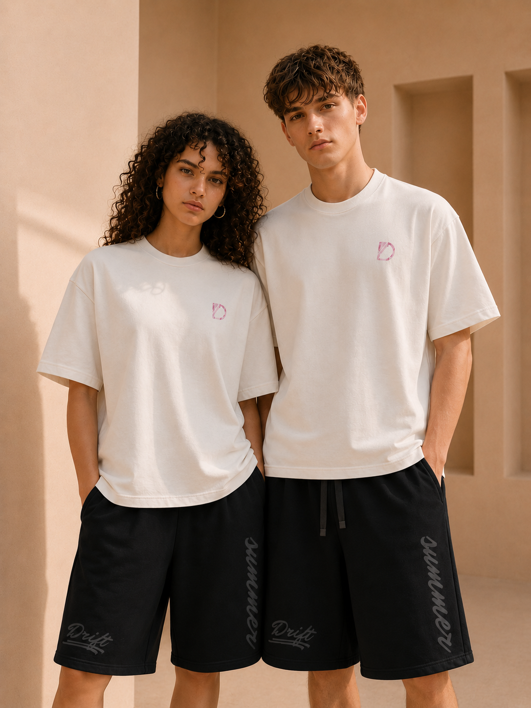 creation white tee