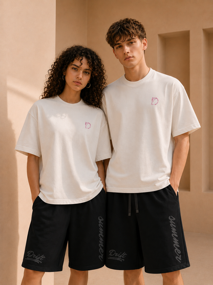creation white tee