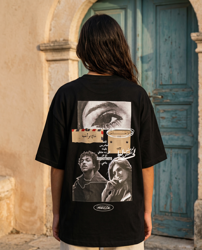 ehsas black tee