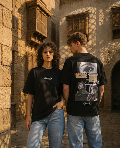 ehsas black tee