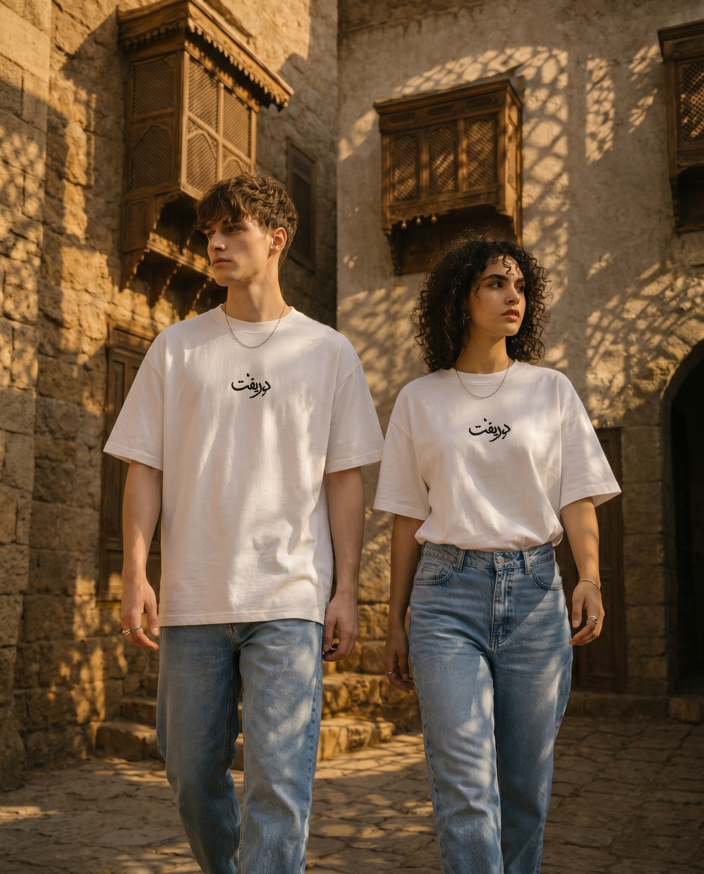 ehsas white tee