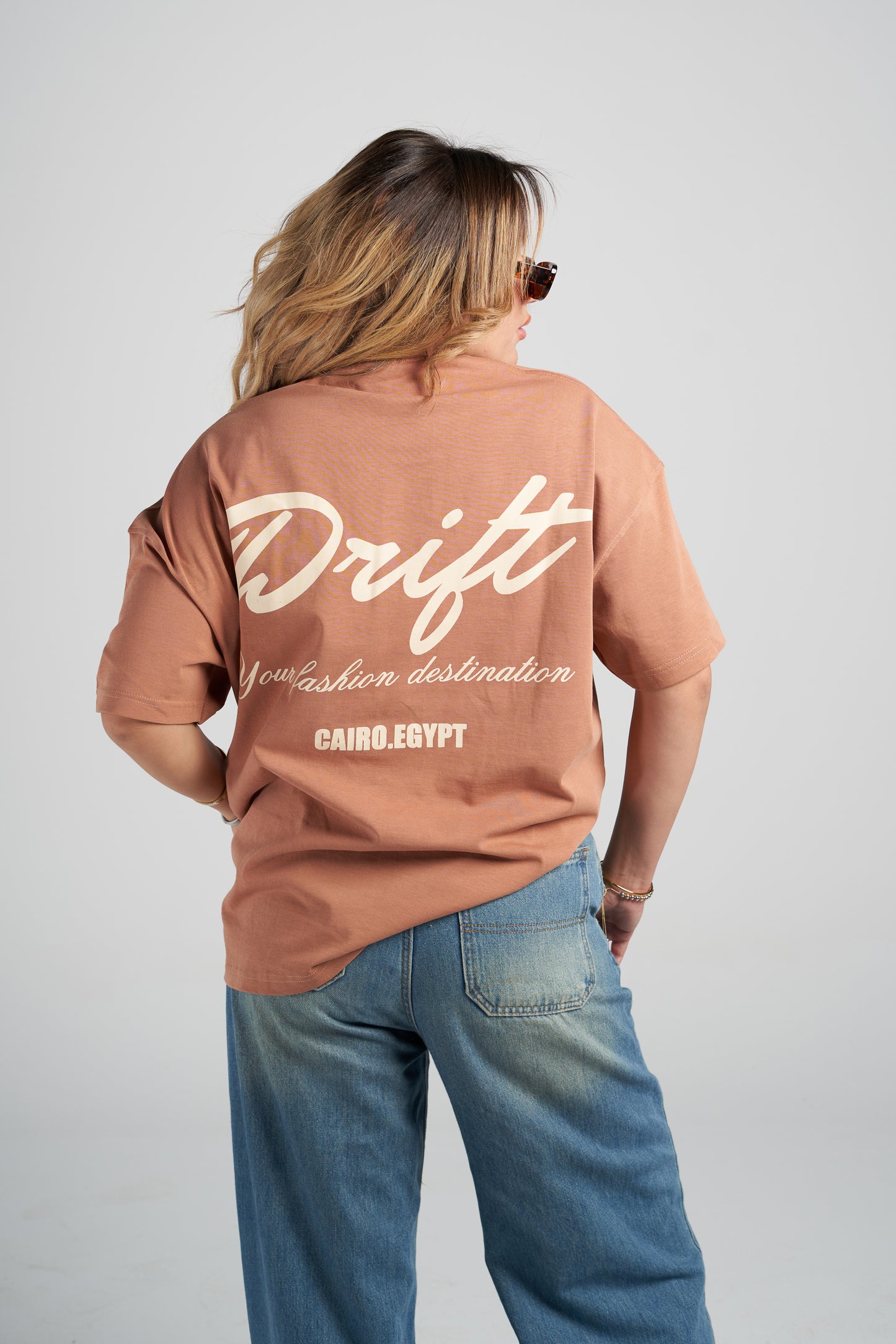 cairo brown tee