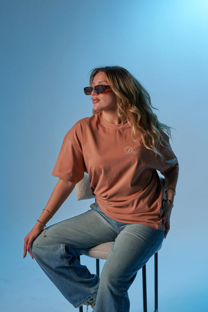 cairo brown tee