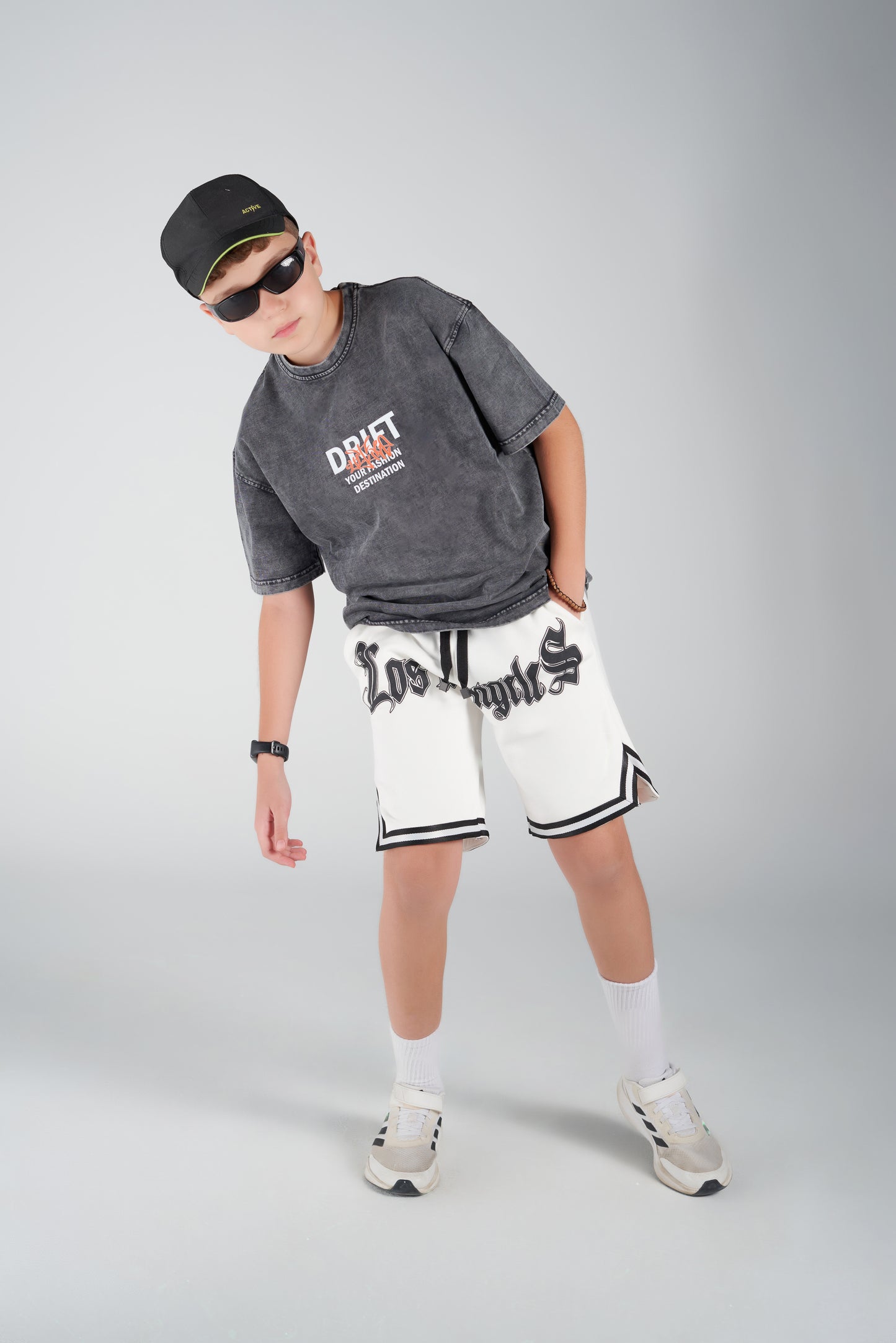 jordan white short