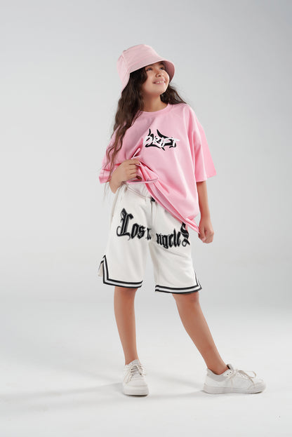 jordan white short