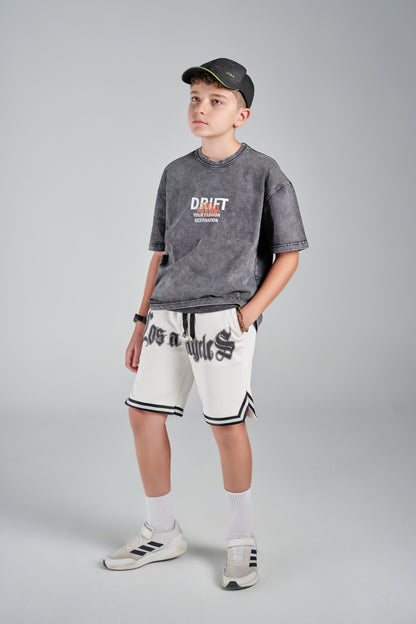 jordan white short