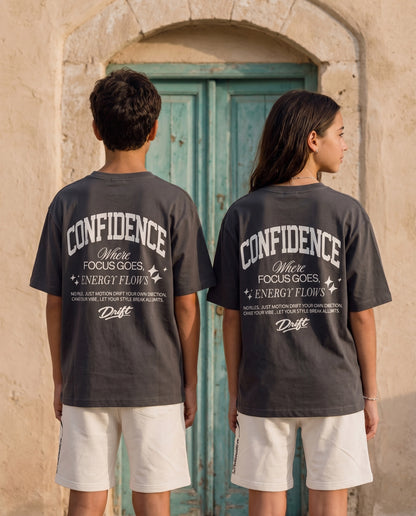 limited dark grey tee