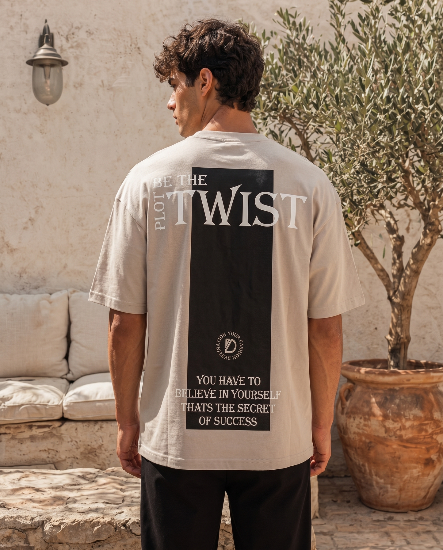 plot silver tee