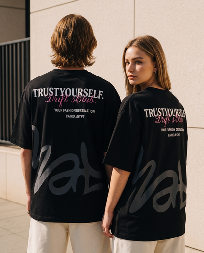 yourself black tee