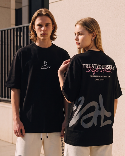 yourself black tee