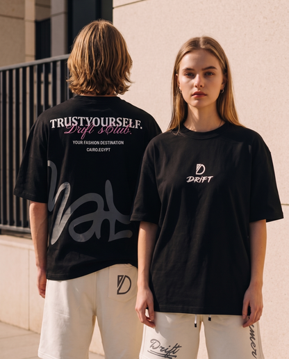 yourself black tee